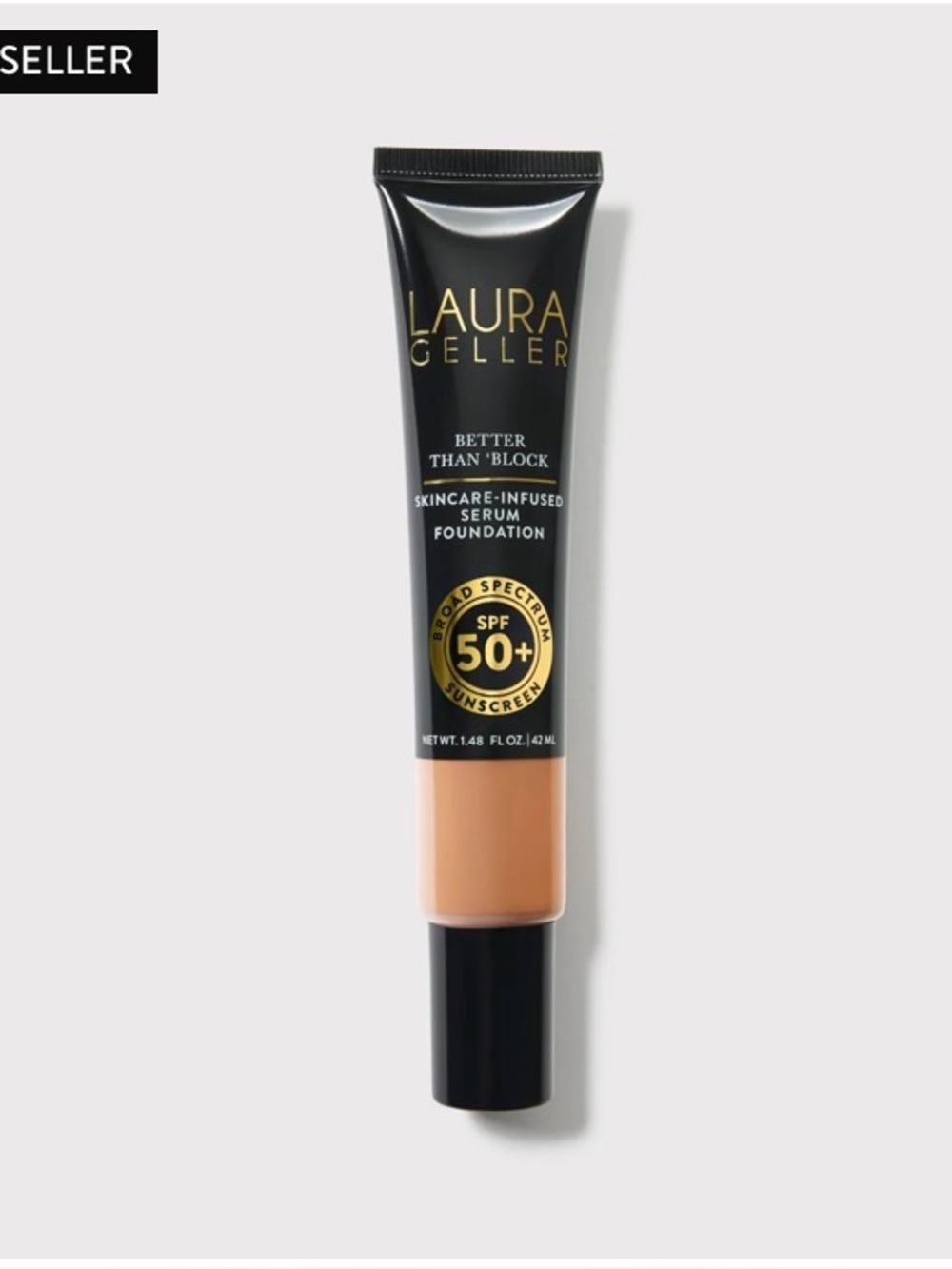 LAURA GELLER BETTER THAN BLOCK SERUM FOUNDATION SPF 50/ LIGHT TO MEDIUM